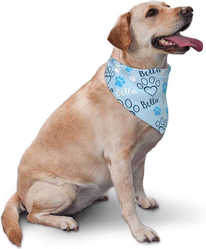 Custom Pet Scarf Personalized Dog Bandana - Image 2