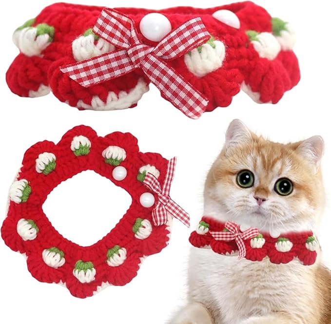 Cat Collar Breakaway, Kitten Collar by AOEEKI