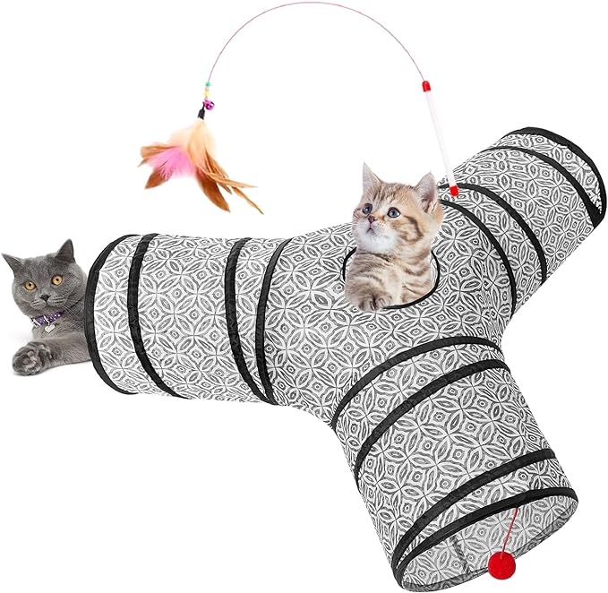 Tempcore 3 Way Collapsible Cat Tunnel by Tempcore