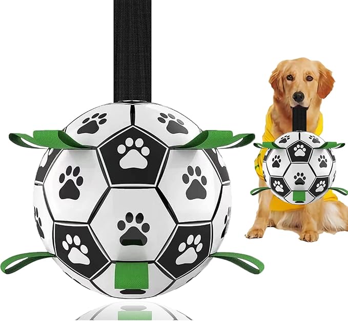 Dog Toys Soccer Ball, Interactive Dog Toys by Unknown