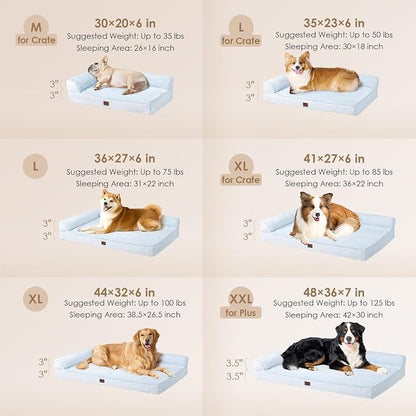 EHEYCIGA XL Dog Bed Memory Foam - Image 2