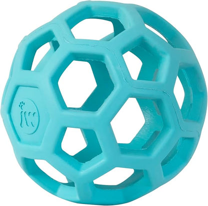 JW Pet HOL-ee Roller™, Dog Toy Puzzle Ball, Natural Rubber - Image 2