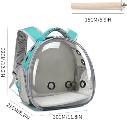 Portable Travel pet Backpack Carrier Hamster Bag Guinea Pig Bird Small Dog cat - Image 3