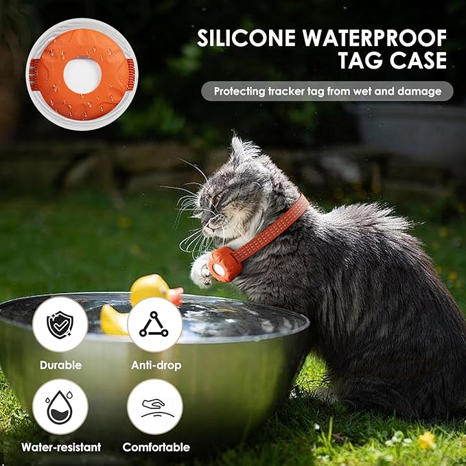 Cat Tracker, GPS Tracker for Cats, No Monthly Fee Pet Tracker for Cats - Image 6