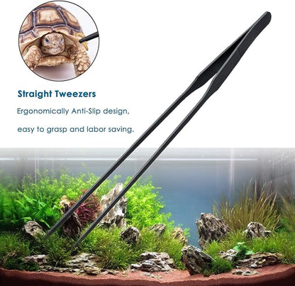 Aquarium Tweezers, Capetsma Stainless Steel Aquarium Plant Tools Long - Image 5