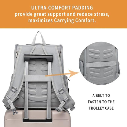 Cat Backpack Carrier for Small Dogs and Medium cat Puppy Kitten Bunny Pet - Image 8