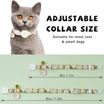 Airtag Cat Collar, JXFUKAL Kitten Collar Breakaway - Image 3