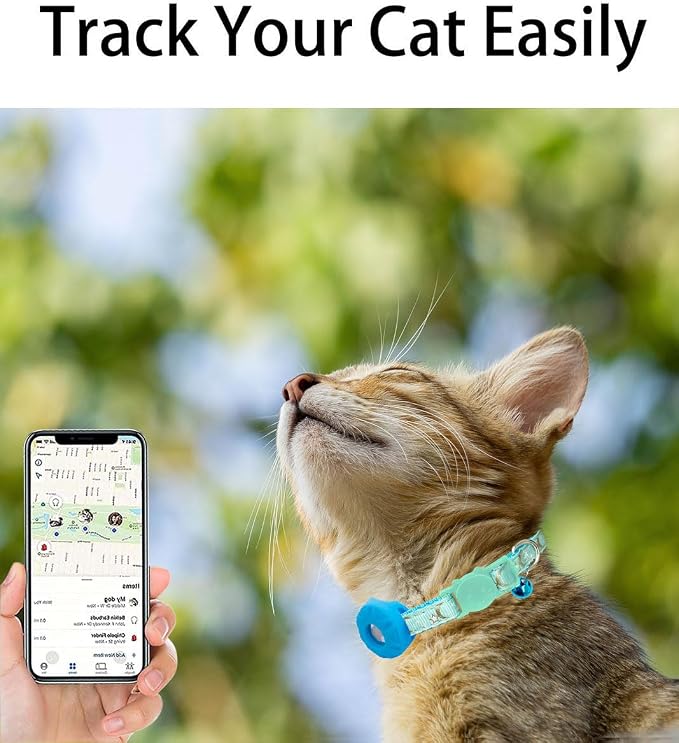 Airtag Cat Collar Breakaway, Safety Kitten Collar - Image 5