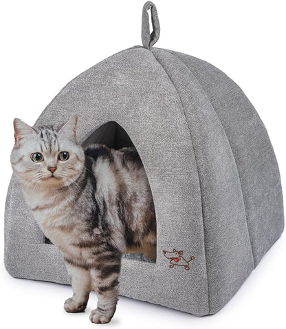 Best Pet Supplies Dog House Bed Crate Mat Tent Indoor Round Soft Plush - Image 7
