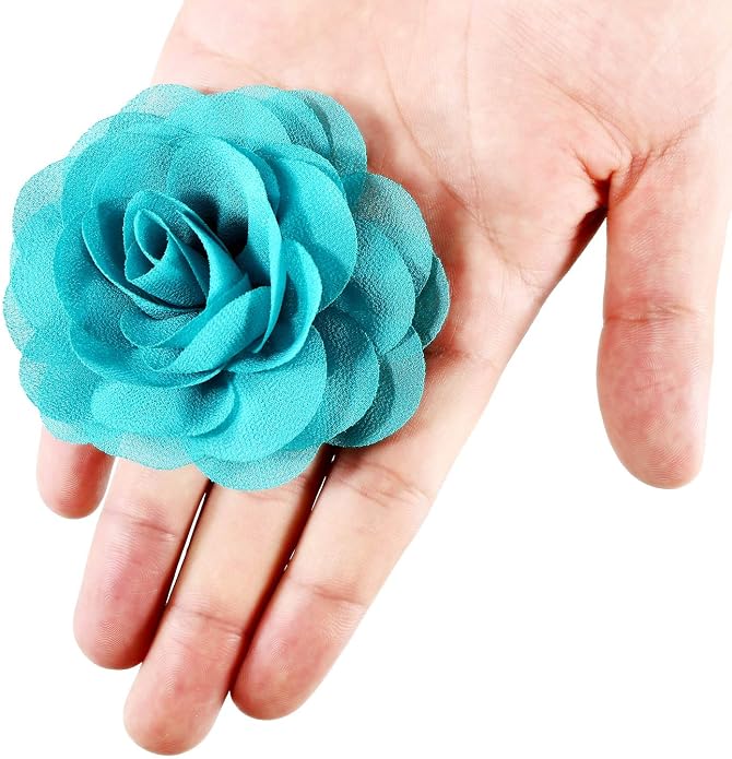 Leinuosen 14 Pcs Flower for Dog Collar Pet Collar Flowers Charms Multi Color - Image 6