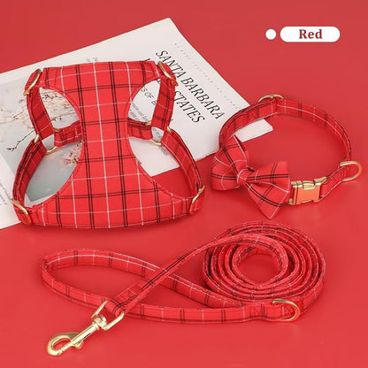 Beirui Cute Small Dog Harness Collar and Leash Set - Image 2