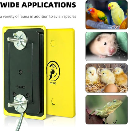 SYSAI Snuggle-Up Bird Warmer for Small Exotic Birds Like Parakeets or - Image 2