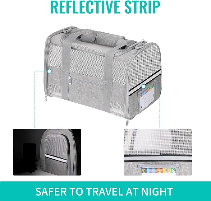 Large Cat Carrier Dog Carrier, Pet Carrier - Image 2
