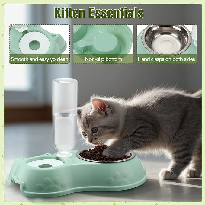 Eccliy Kitten Starter Kit, Pet Toy, Folding Carrier, Climbing Frame, Automatic - Image 5