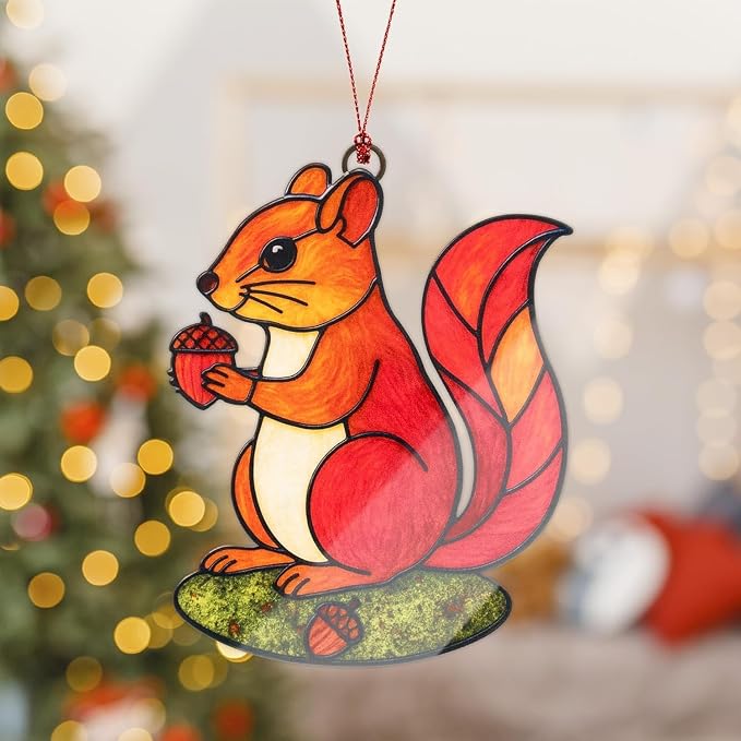 Squirrel Ornament, Squirrel Ornaments - Image 2