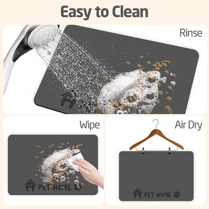 Pet Feeding Mats-Absorbent Dog Mat - Image 4