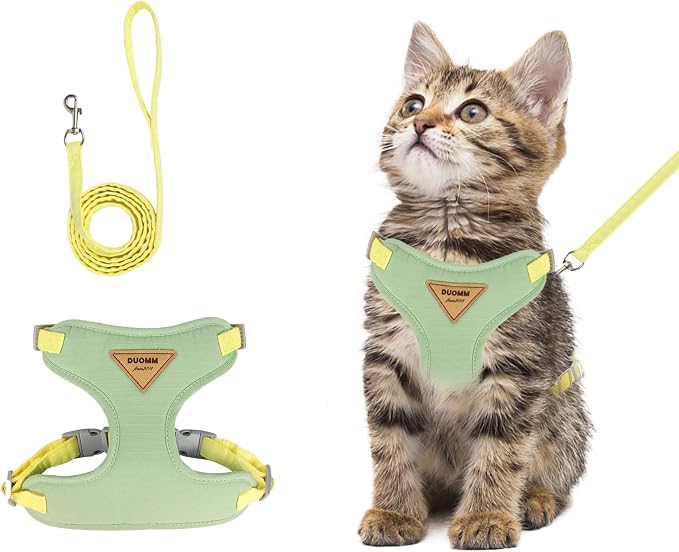 wanheart Cat Harness and Leash Set Escape-Proof Adjustable cat Leash and by Unknown