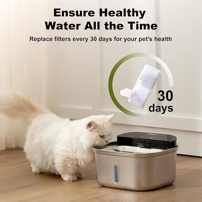 6 Pack Cat Water Fountain Filters, Replacement Filters Compatible - Image 6