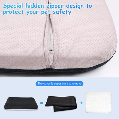 Magic Dog Super Soft Large Dog Bed Orthopedic Pet Beds 30 Inch Washable Anti - Image 5