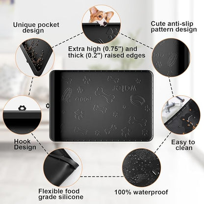 Dog Food Mat - Silicone Dog Mat - Image 4