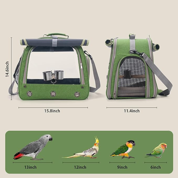 Bird Carrier Parrot Travel Cage - Image 2