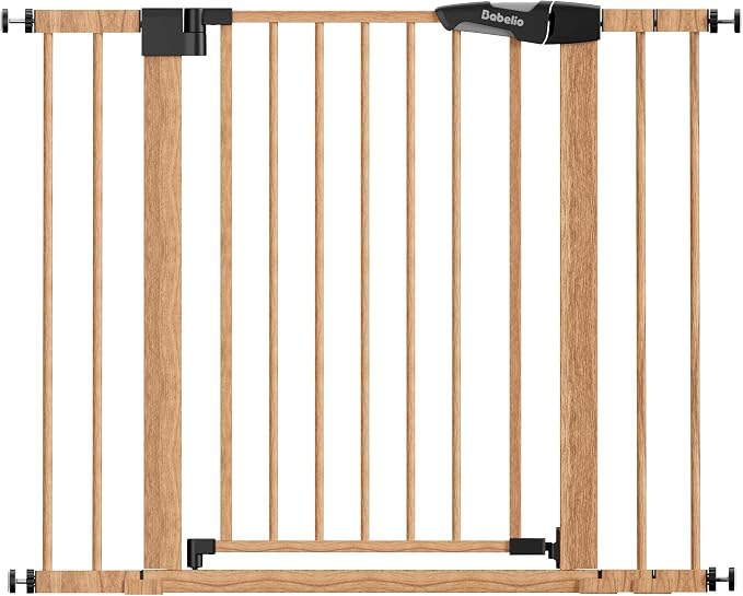 Mom's Choice Award Winner-BABELIO 26-40" Metal Baby Gate by BABELIO