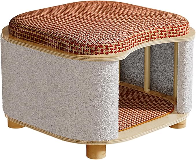Cat Bed for Indoor Cats – Wooden Cat House - Image 8