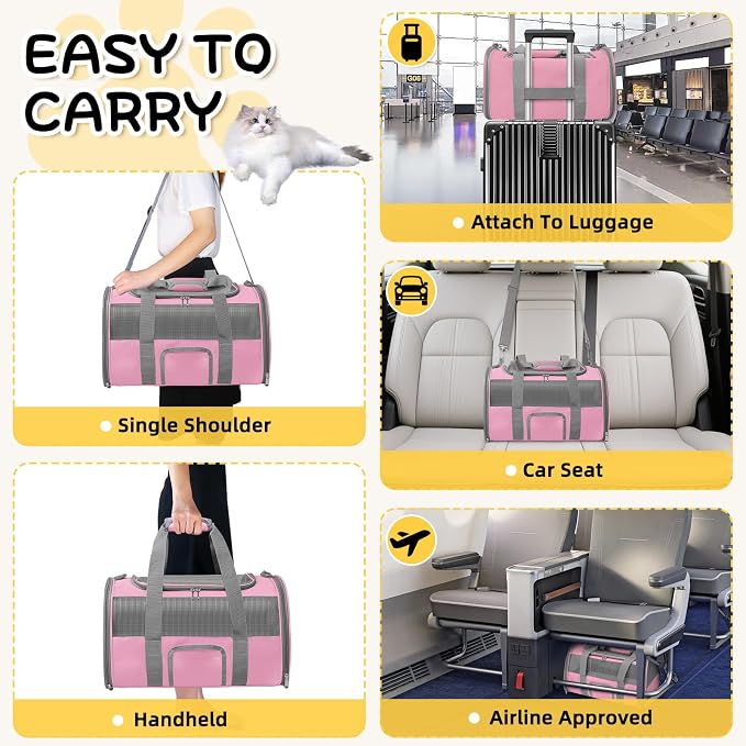 Soft Side Cat Carrier Airline Approved - Image 5