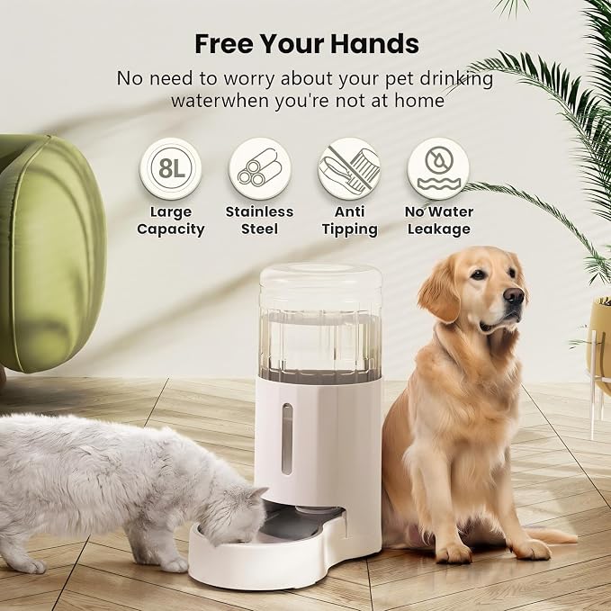CZPET Automatic 7L Dog and Cat Water Dispenser - Image 2