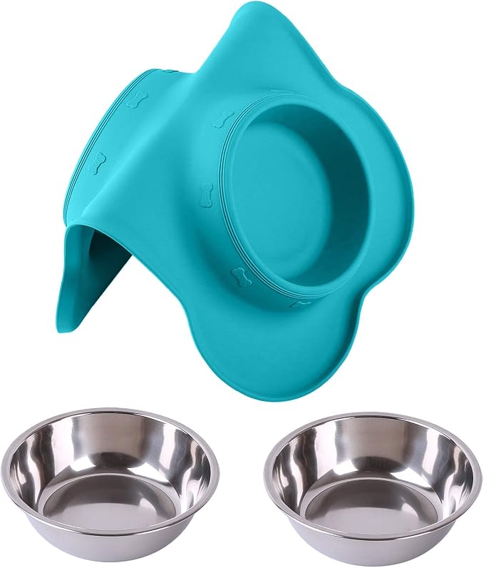 Hubulk Pet Dog Bowls 2 Stainless Steel Dog Bowl - Image 7