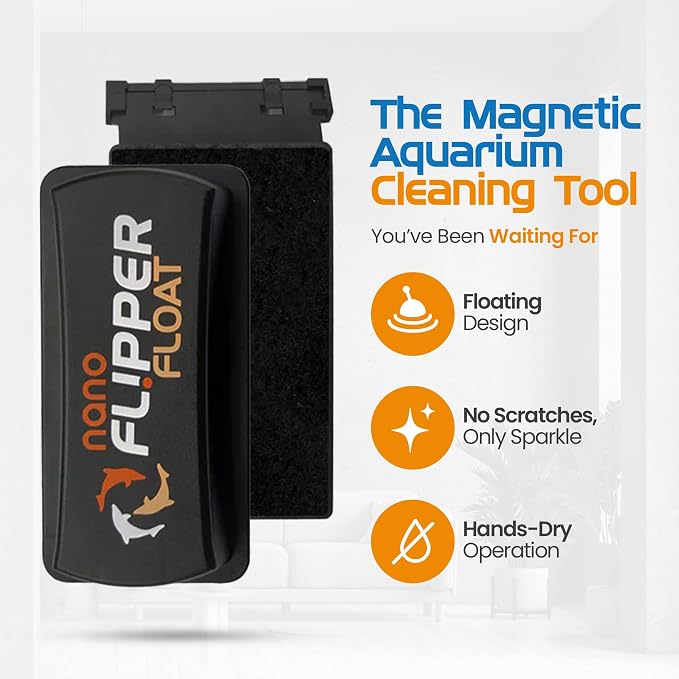 FLIPPER Float Nano Magnetic Aquarium Cleaner – 2-in-1 Flip Scrubber and Scraper - Image 7