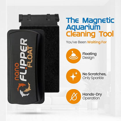 FLIPPER Float Nano Magnetic Aquarium Cleaner – 2-in-1 Flip Scrubber and Scraper - Image 7