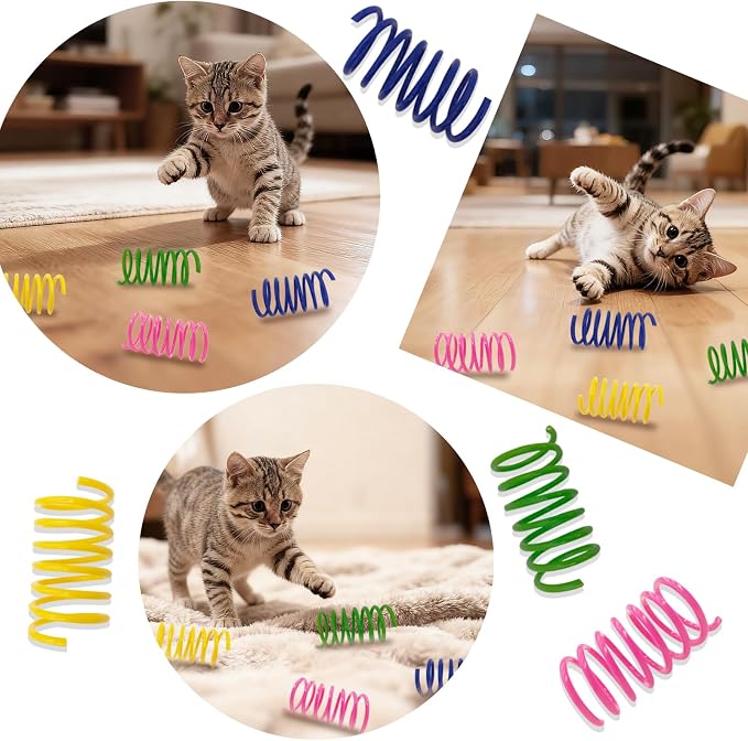Cat Spring Toys 60 Pack, Interactive Toys - Image 5