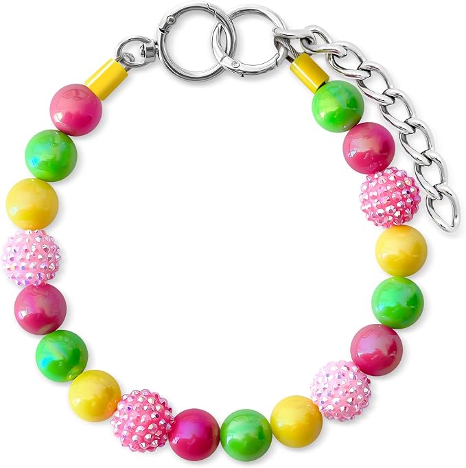 Beaded Dog Necklace Collar, Adjustable Jewelry-Inspired Design - Image 7