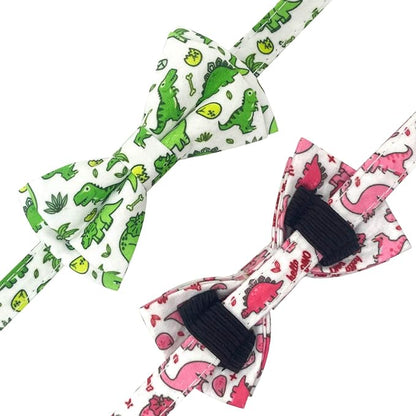 2 Pack Cotton Cat Collar with Bow Tie and Bell - Image 5