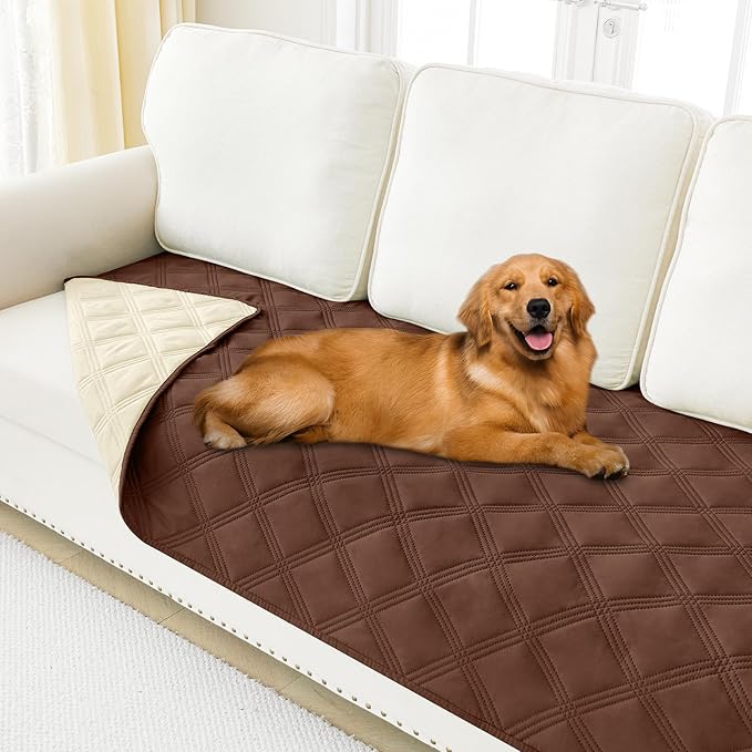 Smiry Waterproof Dog Bed Cover Blanket 40x80, Soft Reversible Pet Blanket by Smiry