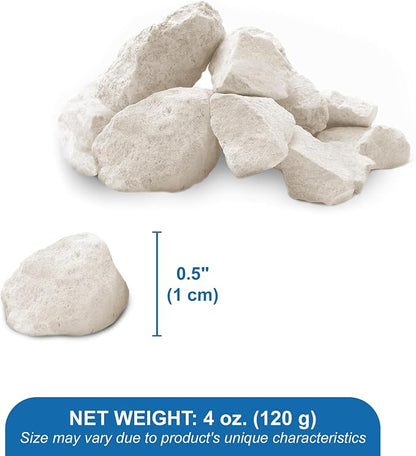 SunGrow Shrimp Rocks for Aquarium, 4-oz. Calcium Stones for Freshwater Aquarium - Image 6