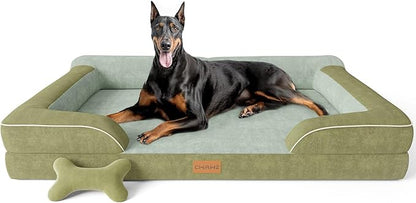 XXL Dog Bed for Extra Large Dogs, Giant Orthopedic Dog Bed by CWAWZ