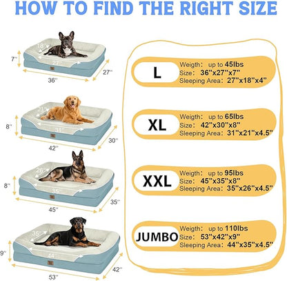Washable Orthopedic Large Dog Bed - Image 8
