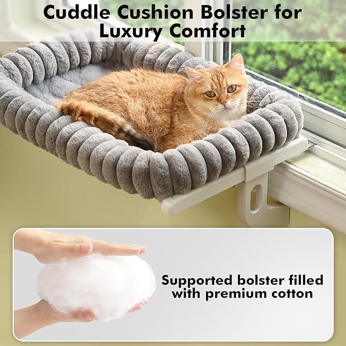 Cloud-Cuddle Cat Window Perch - Image 9