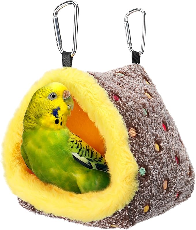 Small Winter Warm Bird Nest for Cage by MEWTOGO