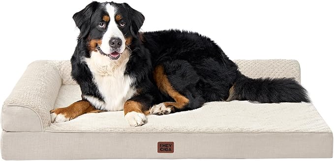 EHEYCIGA XXL Dog Bed Memory Foam, Orthopedic Giant Dog Bed Jumbo by EHEYCIGA