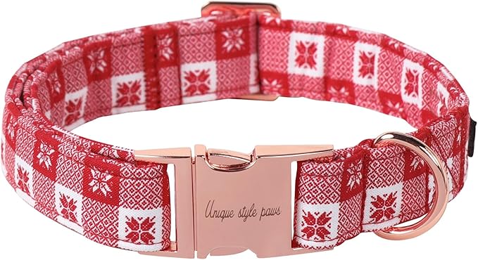 Unique style paws Dog Collar Metal Buckle Collar by Uniquestylepaws