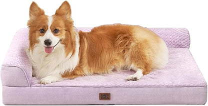 EHEYCIGA Large Dog Bed Memory Foam by EHEYCIGA