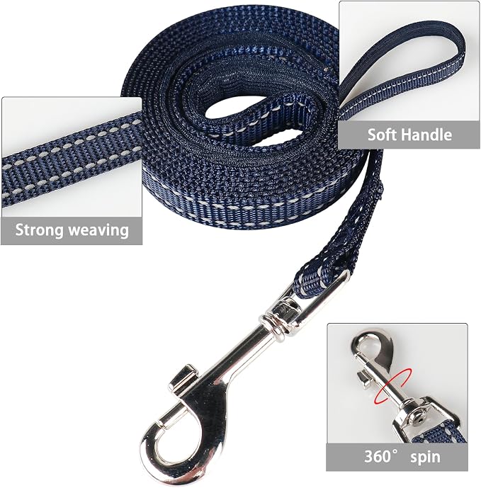 YIMEIS Dog Harness and Leash Set, No Pull Soft Mesh Pet Harness, Reflective - Image 5