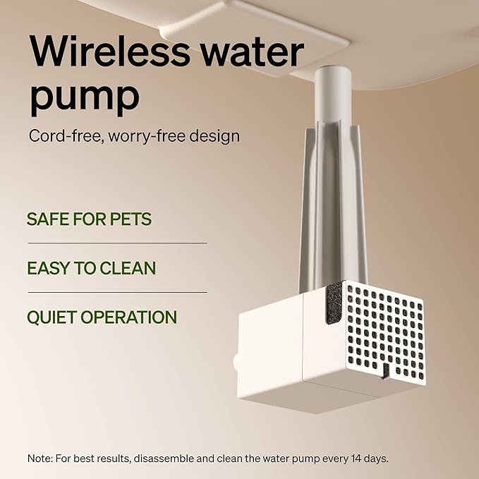 PETLIBRO Cat Water Fountain, Cordless Pet Water Fountain Battery Operated - Image 6