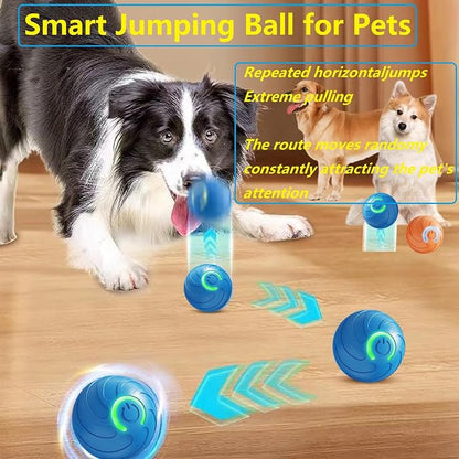 Smart Jumping Ball for Dogs & Cats Duraspin Dog Bouncing Ball Random Path - Image 3