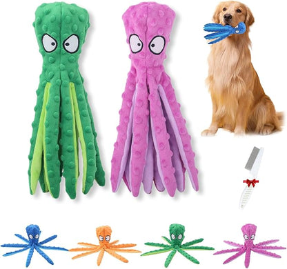 2025 New Upgrade Interactive Chew Pet Toy No Stuffing Bite-Resistant Squeaky by Unknown