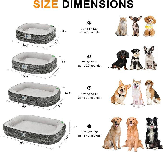 Dog Beds Large Sized Dog, Orthopedic Bed - Image 2