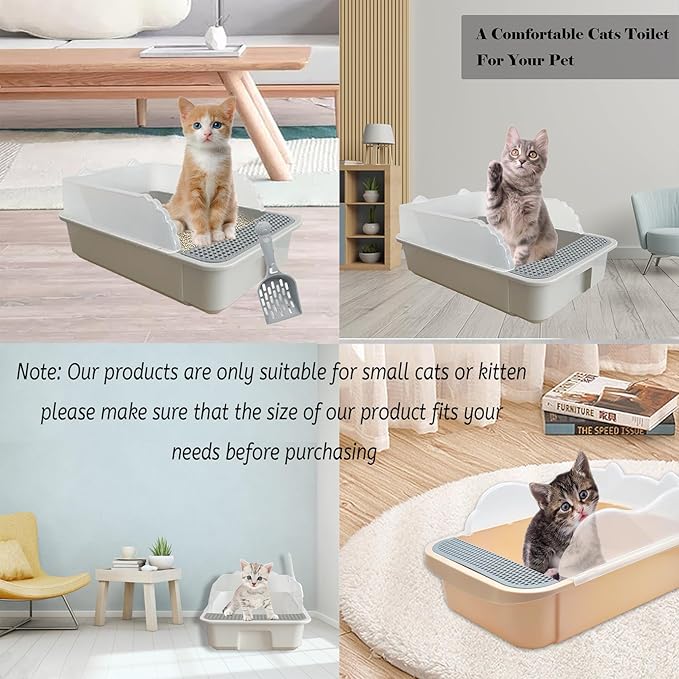 kathson Open Cat Litter Box - Image 2